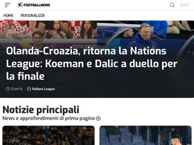 'footballnews24.it' screenshot