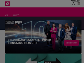 'puls4.com' screenshot