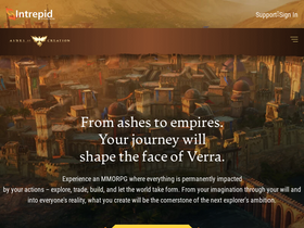 'ashesofcreation.com' screenshot