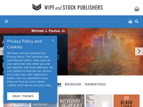 'wipfandstock.com' screenshot