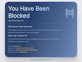 'march.es' screenshot