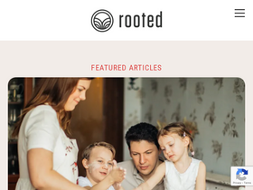 'rootedministry.com' screenshot