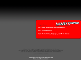 'yarisworld.com' screenshot
