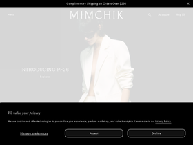 mimchik.com homepage screenshot