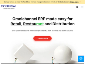 'gofrugal.com' screenshot