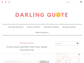 'darlingquote.com' screenshot