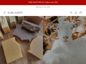 elreisoaps.com homepage screenshot