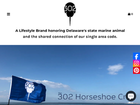 302horseshoecrab.com homepage screenshot