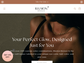 illusionbronze.com homepage screenshot