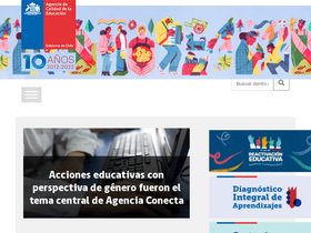 'agenciaeducacion.cl' screenshot