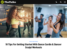 'thetalko.com' screenshot