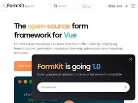 'formkit.com' screenshot