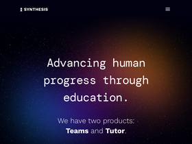 'synthesis.com' screenshot
