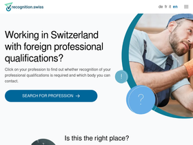 recognition.swiss