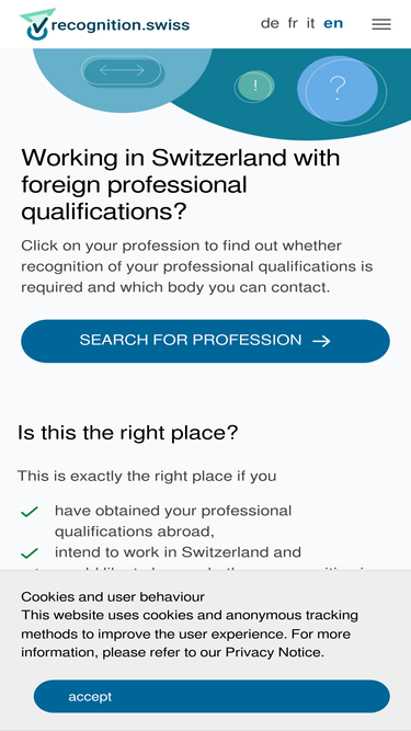 recognition.swiss