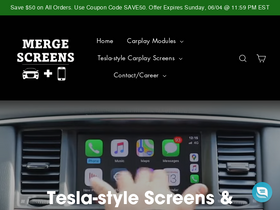 'mergescreens.com' screenshot