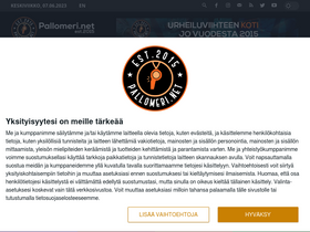 'pallomeri.net' screenshot
