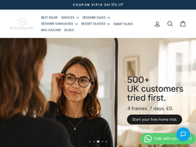 Specsmart homepage screenshot