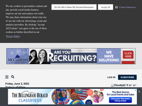 'bellinghamherald.com' screenshot