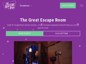 'thegreatescaperoom.com' screenshot