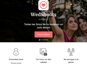 'wedshoots.com' screenshot