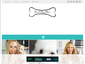 'prouddogmom.com' screenshot