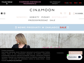 'cinamoon.pl' screenshot