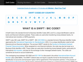 'bank-code.net' screenshot