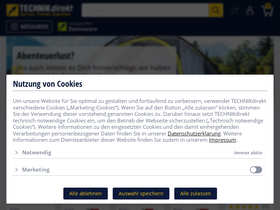 'technikdirekt.de' screenshot
