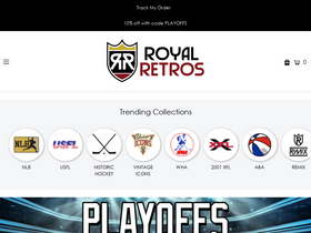 'royalretros.com' screenshot