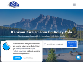 'kolaykaravan.com' screenshot