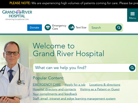 'grhosp.on.ca' screenshot