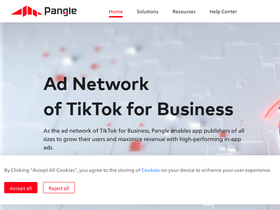 'pangleglobal.com' screenshot