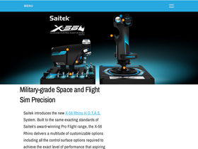 'saitek.com' screenshot