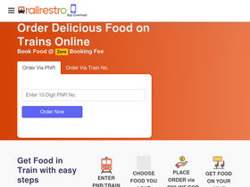 'railrestro.com' screenshot