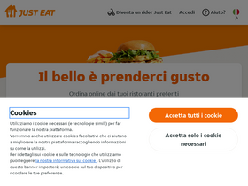 'justeat.it' screenshot
