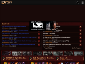 'diablofans.com' screenshot