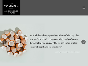 'thecommononline.org' screenshot