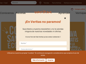 'veritas.es' screenshot