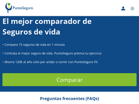 'puntoseguro.com' screenshot
