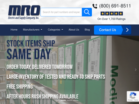 'mroelectric.com' screenshot