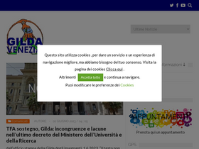'gildavenezia.it' screenshot