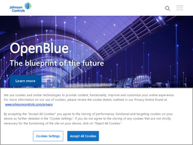'johnsoncontrols.com' screenshot