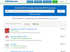 'jobindo.com' screenshot