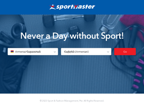 'sportmaster.com' screenshot