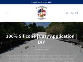 countrymancoatings.com homepage screenshot