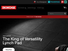 'ironedge.com.au' screenshot