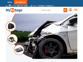 'myairbags.com' screenshot