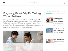 'bellybelly.com.au' screenshot