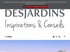 'desjardins-inspirations.fr' screenshot